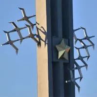 Звезда на стелу нержавеющая сталь нитрид титана в Чехове (518465)