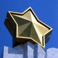 Звезда стела монумент сталь нитрид титана в Чехове (518464)