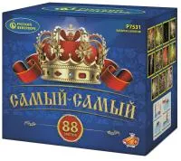 Фейерверк Самый-самый. Купить Фейерверк Самый-самый Р7531 — магазин продажа салютов недорого —  Чехов, производитель Русский фейерверк - Русская пиротехника, доставка по России  +7 963 711 89 03 — Чехов | chekhov.piroclub.ru