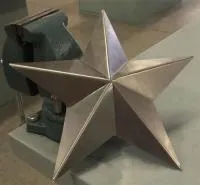 Звезда из углеродистой стали на памятник в Чехове (518462)