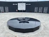 Звезда чугун (518248) производство комплект горелка ГВД 379 10 89 00 ПС вечный огонь ø 1100 мм. монолит - литье  в Чехове
