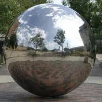 Шар стальной Ø 1000 х 1,5 мм. полированный до зеркала (198287) в Чехове